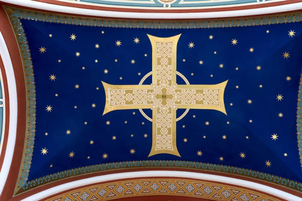Ceiling Church Valaam Monastery Russia — Stock Photo, Image