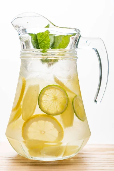 Summer Lemon Lemonade Close — Stock Photo, Image