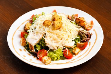 peynir, salata yakın çekim