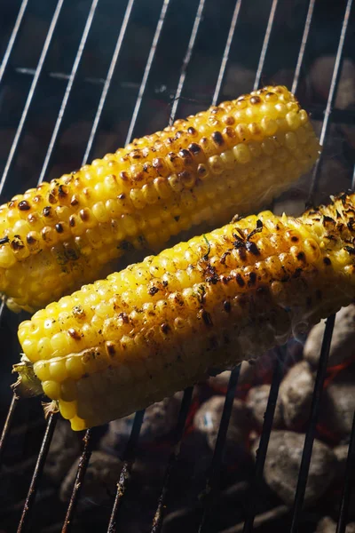 ızgara Mısır ezmesi, yakın çekim