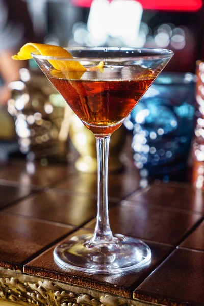 Cocktail Bar Close — Stock Photo, Image