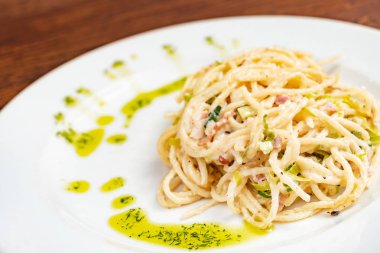 makarna sosu, yakın çekim