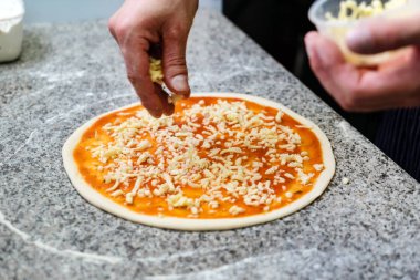 pizza yapma Şef kadar yakın