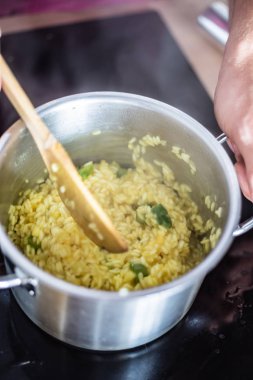 Risotto, yapma Şef kadar yakın