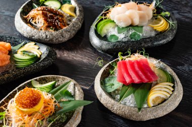 sashimi masada, yakın çekim