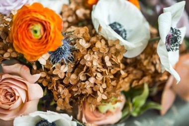 güzel sonbahar buket, dekor, yakın çekim