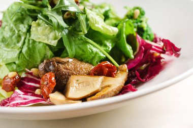 salata, yakın çekim