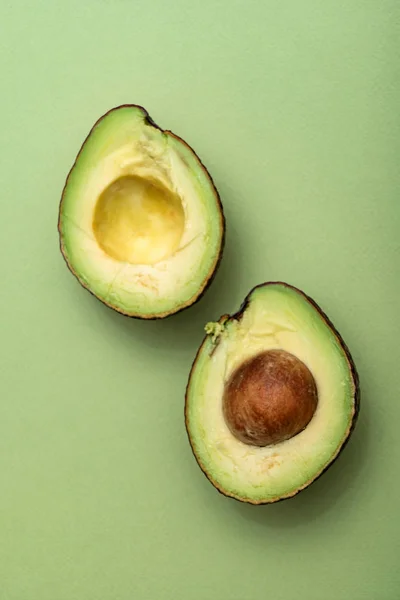 Vers Gesneden Avocado Close — Stockfoto