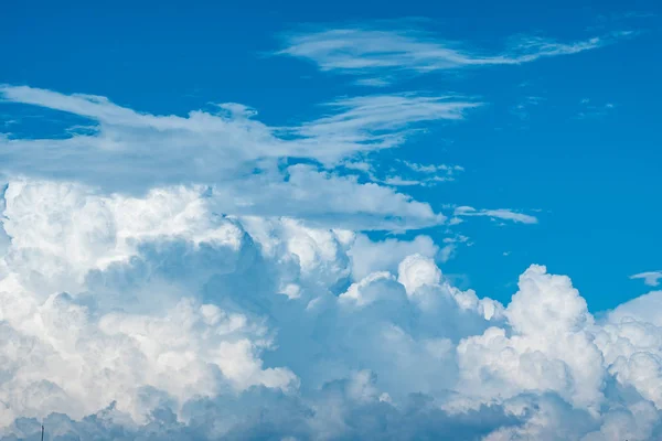 Nice White Clouds Sky — Stock Photo, Image