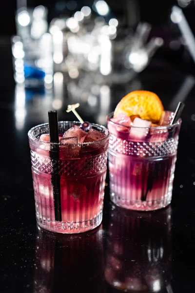 Cocktails Bar Close — Stockfoto