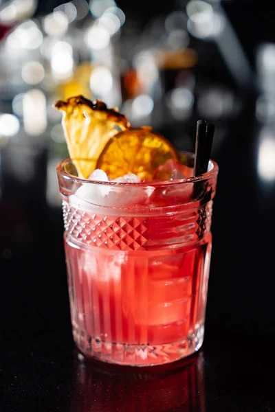 Cocktail Bar Close — Fotografia de Stock