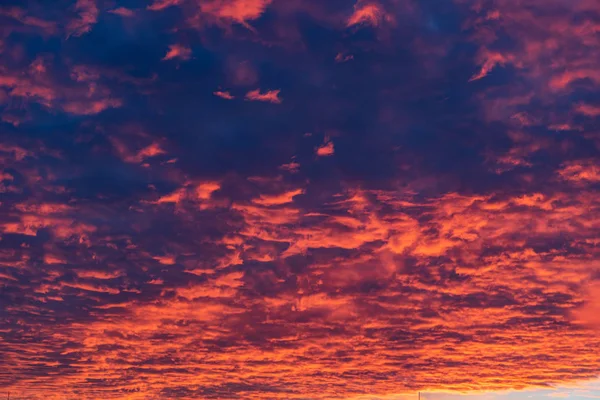 Прекрасний Захід Сонця Над Містом — стокове фото