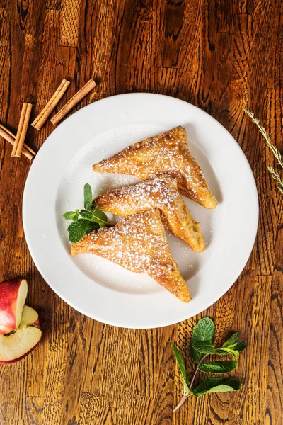 Apple Pie Cinnamon — Stock Photo, Image