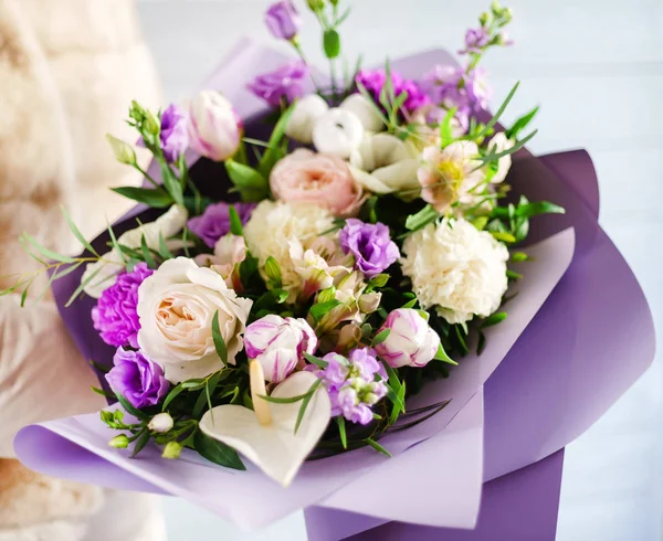 Bel Bouquet Invernale Vicino — Foto Stock