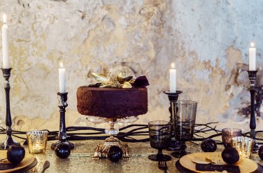 Kek, Noel tablo kapat