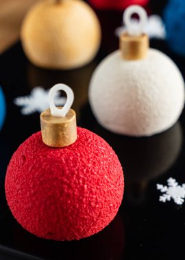 Yaratıcı Noel hamur işleri, yakın çekim