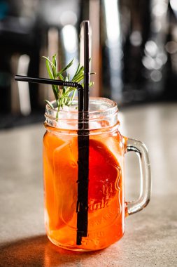 barda kokteyl yaz, yakın çekim