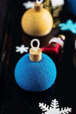 Yaratıcı Noel hamur işleri, yakın çekim