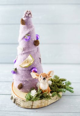 Yaratıcı Noel ağacı, yakın