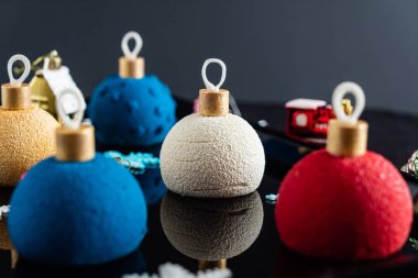 Yaratıcı Noel hamur işleri, yakın çekim