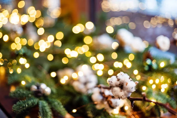 Christmas Decoration Lights — Stock Photo, Image