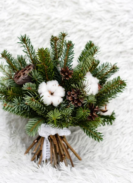Nice Winter Bouquet Close — Stock Photo, Image