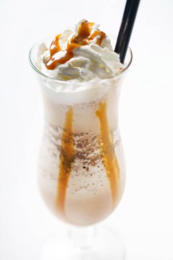 kahve kremalı, yakın çekim