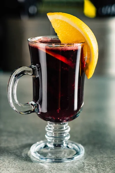 Mulled Wine Orange Close — Stock Photo, Image