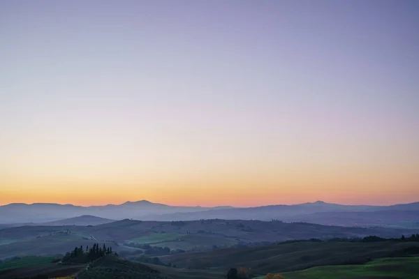 Krásná Krajina Toskánska Příroda — Stock fotografie