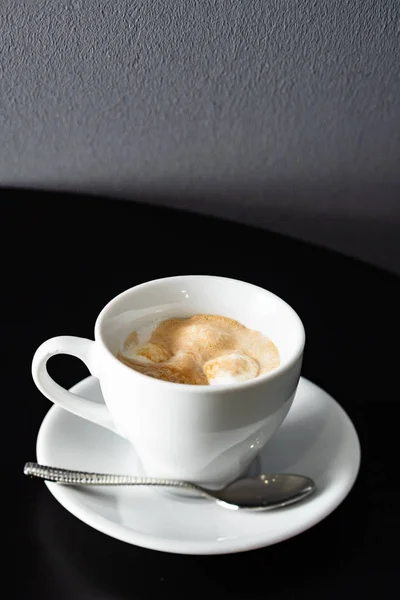 Expresso Avec Crème Glacée — Photo