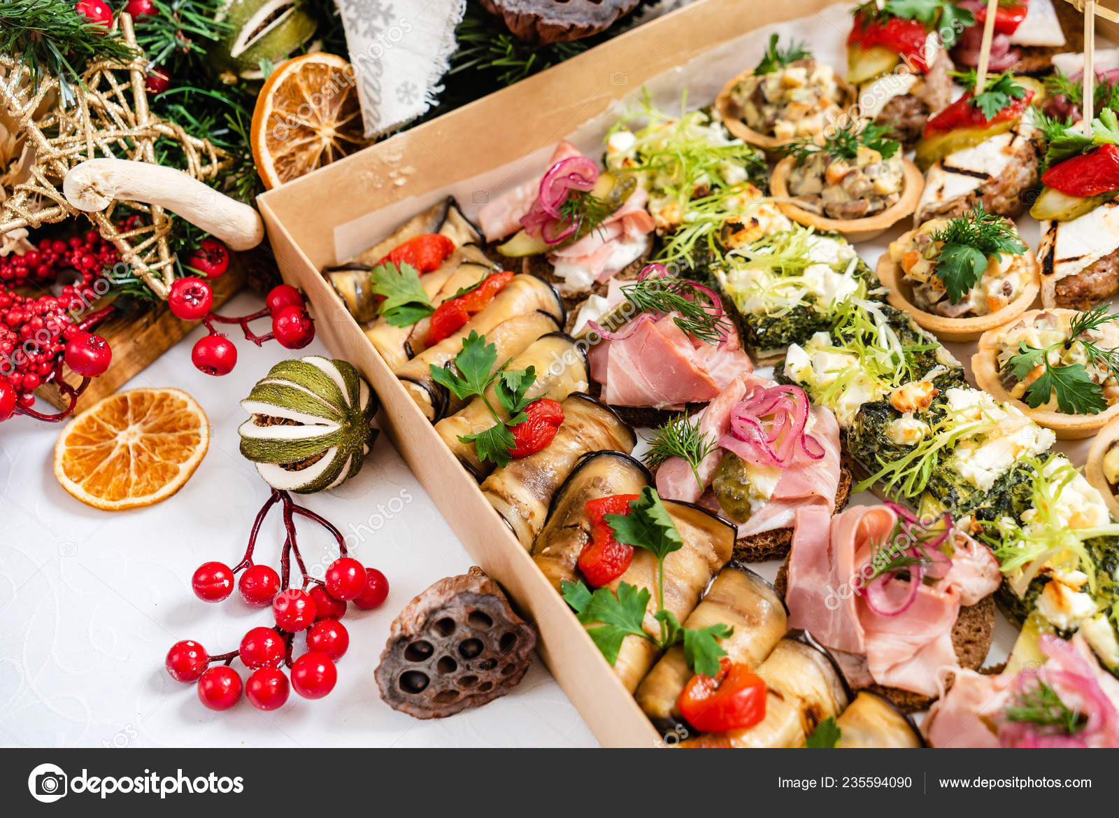 Entree Sur Une Assiette Avec Legumes Et Legumes Verts