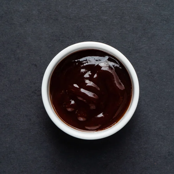 Bbq Sauce Bowl Close — Stock Photo, Image