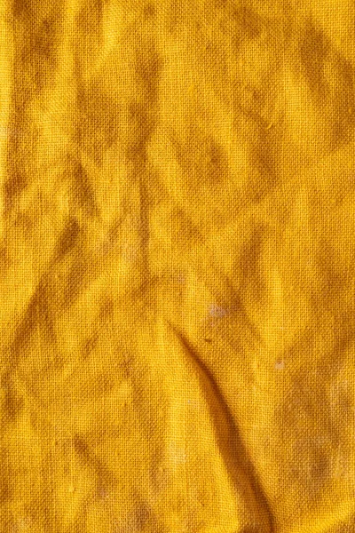 Oranžové Lněné Tkaniny Pozadí — Stock fotografie