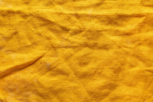 背景橙色亚麻布 — 图库照片