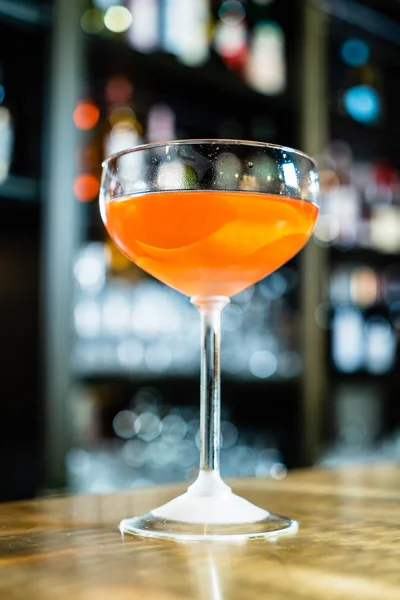 Cocktail Close Een Bar Instellen Close — Stockfoto