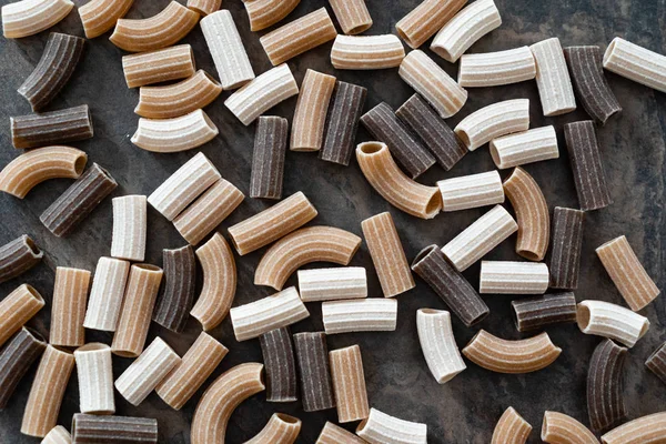 Wholegrain Pasta Table — Stock Photo, Image