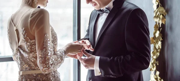 Wedding Ceremony Beautiful Couple — Stock Photo, Image