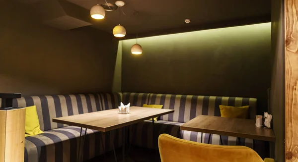 Interior Cafetería Moderna — Foto de Stock