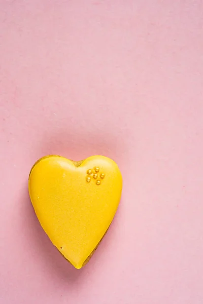 Cookies Forma Coração Feitos Mão — Fotografia de Stock