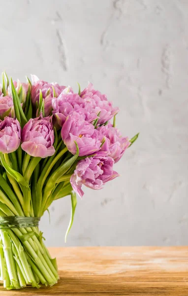 Rosa Tulpaner Närbild — Stockfoto