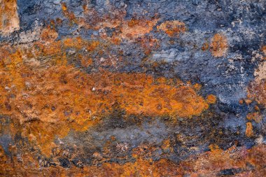 Paslı metal arka plan, yakın