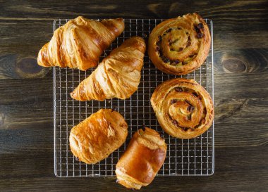 Fransız hamur işleri, yakın çekim