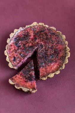 vegan kek ile dolum beeetroot