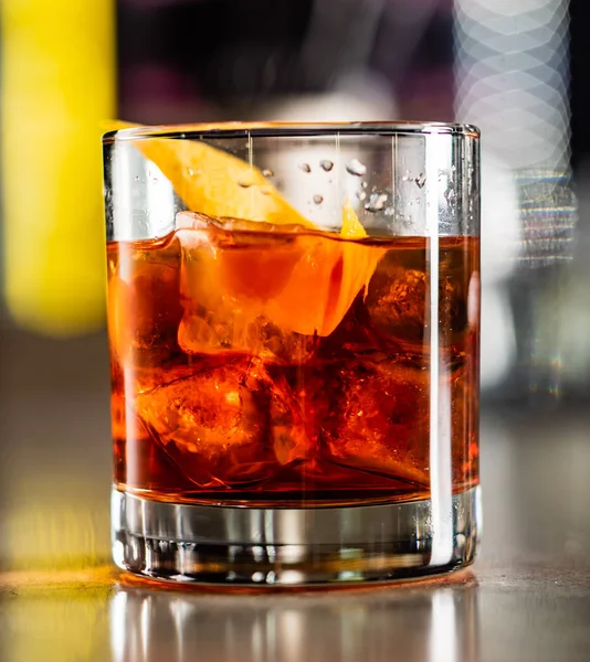 Cocktail Baren Närbild — Stockfoto