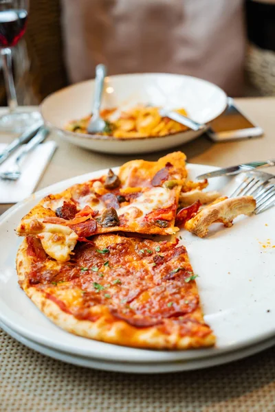 Pizza Pizzeria — Stockfoto