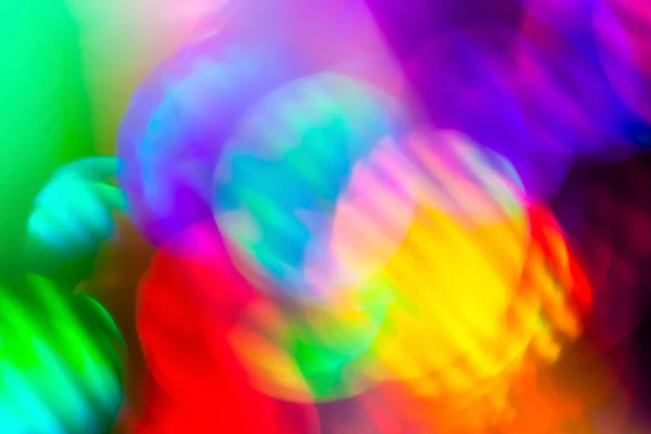 Vackra Ljusa Färg Lampor — Stockfoto