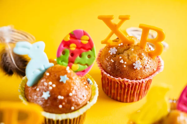 Verschiedene Osterkuchen Frühling — Stockfoto