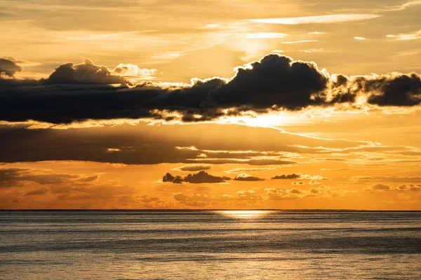 Hermoso Atardecer Mar — Foto de Stock