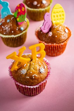 Çeşitli bahar Paskalya pastaları