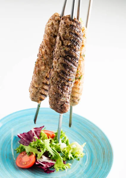 Shish Kebab Pinne — Stockfoto